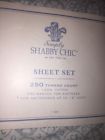 400009877878 Simply Shabby Chic Blue And White Paisley Thread