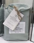 414105960006 Restoration Hardware Italian Percale Pillowcases Light Sage