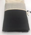 414184310006 Restoration Hardware Sateen Flat Sheet Cal King Charcoal
