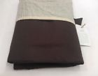 414184830009 Restoration Hardware Sateen Fitted Sheet Full Chocolate New