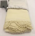 430402090000 Restoration Hardware Hand-crocheted Linen-cotton