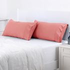 4319526819 Rajlinen Egyptian Cotton Pair Pillow Case Soft Smooth Long Staple