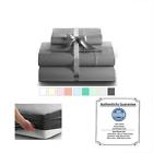 4321795562 Linenwalas Thread Count Cotton Egyptian Deep Pocket Silky Soft Sheets