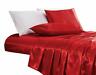43397-31151 Chezmoi Collection Bridal Satin Solid Color Sheet Set 840079121295