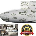 45345sda Comfyz School Of Fish Flannel Sheet Queen Set 883893254480 45345sda Comfyz School Of Fish Flannel Sheet Queen Set 883893254480