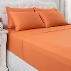 454-463 North Shore Living Damask Suresoft Sheet Set In 680243541708
