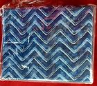 45678 87654 Ralph Lauren Htf Indigo Modern Herringbone Full Flat