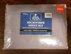 481015254600 Dan River Nip New Microfiber Sheet Set Flat 481015254600 Dan River Nip New Microfiber Sheet Set Flat