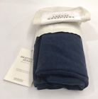 483205350000 Restoration Hardware Heathered Jersey Standard Pillowcase Cotton Navy