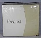 490601800220 Target New Twin Size Sheet Set Beige Sealed
