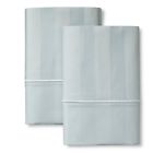 490621503132 Fieldcrest Luxury Thread Count Pillow Cases Light Blue