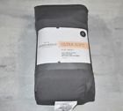 490621621195 Threshold Ultra Soft Flat Sheet Full Tc Gray