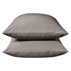 490621621256 Threshold Ultra Soft Pillowcase Standard Radiant Gray Thread