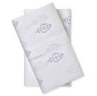 490621903123 Simply Shabby Chic White Damask King Pillowcases Tc
