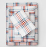 490622603534 Threshold Fall Flannel Sheet Set Full