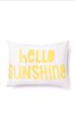 490970229417 Pillowfort Hello Sunshine Standard Pillowcase Yellow White Lot