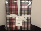 4913082 Pottery Barn Denver Plaid Flannel Organic Sheet Set Pcs Full