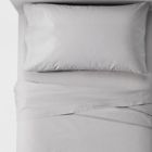 52896534 Threshold Chambray Sheet Set California King Tahoe Khaki 840708120439