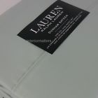 600515424051 Ralph Lauren Dunham Sateen Cal King Sheet Set Solid Pale Blue Cotton California 886087156478
