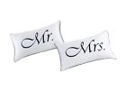 602430866593 Dasyfly Mr And Mrs Pillow Cases His Hers