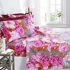 606719390052 Clara Clark Printed Bed Sheet