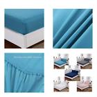 608754656674 Mohap Fitted Sheet King Teal Deep Pocket Brushed
