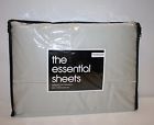 475t 610792093410 Essential Sheets Thread Count Wrinkle Free Bloomingdale S Bloomingdales The Full Sheet Set Solid Gray Silver Sateen