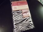 639277021076 Home Collection Zebra Animal Print Satin Standard Pillow
