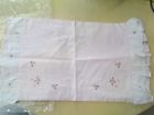30x40cms 640864803197 Gordonsbury Boudoir Pillowcase Cotton Pink White 30x40cms 640864803197 Gordonsbury Boudoir Pillowcase Cotton Pink White