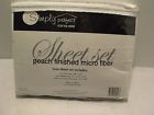 645470030463 Simply Perfect Twin Sheet Set Polyster Micro Fiber 645470030463 Simply Perfect Twin Sheet Set Polyster Micro Fiber