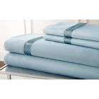 645470149929 Pacific Allure Coast Satin Band Hem Queen Sheet