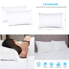 6469471787362 Toplus White Pillowcases Queen Size Set Of Brushed