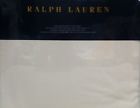 650522044001 Ralph Lauren Bellosguardo Solid Cream King Size Fitted Sheet New 886087160239 650522044001 Ralph Lauren Bellosguardo Solid Cream King Size Fitted Sheet New 886087160239