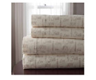 655385183703 Inspirational Print 300-thread-count Sheet