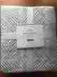 6565217 Pottery Barn Danya Diamond Organic Cotton Full Sheet Set Nip Taupe