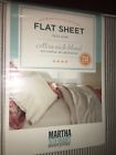 659857644815 Martha Stewart Everyday New Full Size Flat Sheet