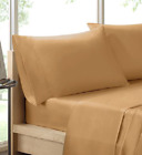 675716672027 Madison Park King Sheet Set Gold New