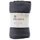688949227131 Throws Organic Cotton Blanket Gots Certified Grey