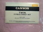 6937646001822 Cannon Twin Sheet Set Lilac Micro Fiber