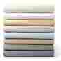 6cl08tt790 Hudson Park 600 Tc Solid Egyptian Cotton Twin Fitted Sheet Dandelion 608381045933