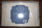 700tc-2890 Cotton Rich Cal King Ivory Sheet Set Thread Count Blend 700tc-2890 Cotton Rich Cal King Ivory Sheet Set Thread Count Blend