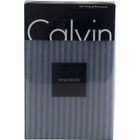 709271422008 Calvin Klein King Size Pillowcases Striped Blue Gray