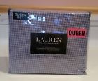709317318241 Lauren Ralph Nip Cotton Houndstooth Navy Blue White