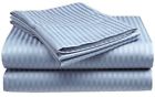 713289333911 Deluxe Hotel Bed Sheet Set Dobby Stripe Cotton