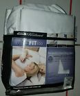 723-3233 0855 Simmons Beautyrest Ultra Fit 400 Thread Ct 100 Cotton Sheet Set California King 079633552286