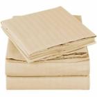 73xtgoehks General Mellanni Striped Bedsheet Brushed Microfiber Hypoallergenic Bedding 704256954215