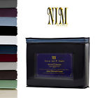 765076965164 Nim Textile Luxury Flat Fitted Black King Sheet