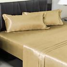 779205317717 Dreamhome Super Soft Deep Pocket Satin Sheet Set