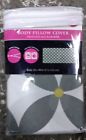 784857711936 Colormate Printed Microfiber Body Pillow Case Cover Grey