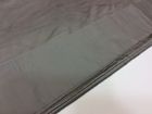 800298520972 Donna Karan Pleat Hem Gray Queen Flat Sheet